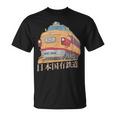 Kuha 181 1960年代 70年代 ヴィンテージ 日本のトキエクスプレス 電車 Tシャツ