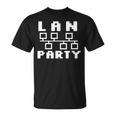 Lan Party レトロゲームtシャツ Tシャツ
