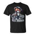 Lil Homie Lowrider かわいいテディベア ヒップホップ ローライダー チカーノ Tシャツ