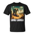 Lirili Larila イタリアのブレインロットミーム Tシャツ