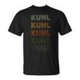 Love Heart Kuhl グランジ ビンテージスタイル ブラック Kuhl Tシャツ