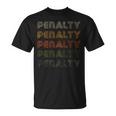 Love Heart Penalty グランジ ビンテージスタイル ブラック ペナルティ Tシャツ