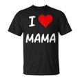 I Love Mama Children Love Heart ベビーチャイルドギフト お母さん Tシャツ