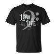 Low Life 低音記号 面白い マーチング ブラスバンド 音符 Tシャツ