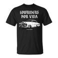Lowrider's Porida Kustom リードそり ホットロッド マッスルカー Tシャツ