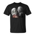 Magritteによるthe Lovers Painting Tシャツ