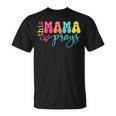This Mama Prays Religious Mom Christian Mother's Day T-Shirt