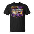 Mardi Gras ビデオゲームコントローラー シェア スチームフレンズ Tシャツ