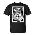 Meister Of Work 車用スタンスホイールのベストプロジェクト Tシャツ