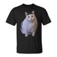 Meme Huh Catミームハァキャット面白い Tシャツ