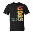Mes Mayo 1985 Año 1985 Retro 1985Intage 1985 Desde 1985 Cuello Camiseta unisex