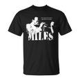 Miles Jazz Wisdom トランペットミュージシャン 1色 Tシャツ