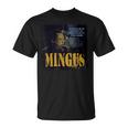Mingus Jazz Wisdom Bassist ミュージシャン Tシャツ