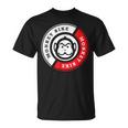 Monkey Bike レッドグラフィック Tシャツ