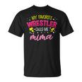 My Favorite Wrestler Calls Me Mima マッチングファミリーパーティー Tシャツ