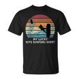 My Lucky Kite サーフィンシャツ ヴィンテージ サンセット ビーチ Tシャツ