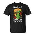Nacho Average Texan Burrito ベジタリアン ジャラペーニョ タコス ナチョス Tシャツ
