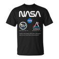 Nasa アポロ アルテミス ミッション ワーム バッジ ロゴ Tシャツ