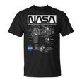 Nasa宇宙飛行士服の概略図 Tシャツ
