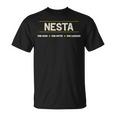 Nesta The Man The Myth The Legend Tシャツ