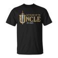 Nivelado Hasta El Tío Est 2025 Nivel Desbloqueado Tío Juegos Camiseta unisex