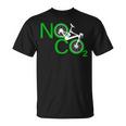 No Co2 サイクリング 気候変動対策 グリーンエネルギー Mtb Tシャツ