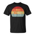 No Excuses クロスカントリー 陸上競技 ランニング Tシャツ