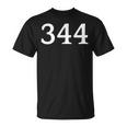 Number 344 、 Jerseyports Birthday Tシャツ