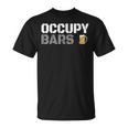 Occupy Bars pace Parody Of Occupy Mars Tシャツ