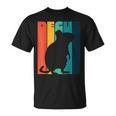 Octodon Degus 格言 ヴィンテージ シルエット レトロ デグ Tシャツ