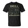 Oneill 姓 姓 迷彩 アメリカ国旗 Tシャツ