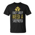 Onlyheep Need Ahepherd Anarchist シンボル アナキズムミーム Tシャツ