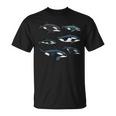 Orcas Killer Whale Pod Group グラフィック Tシャツ