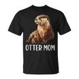 Otter Mom Animals Lover Mama Mother's Day T-Shirt
