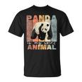 Panda Is Mypirit Animal かわいいパンダヴィンテージパンダ Tシャツ