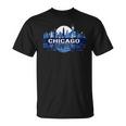 Panorama Du Centre-Ville De Chicago T-Shirt