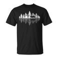 Panthère Réflexion Forêt Animaux Nature T-Shirt