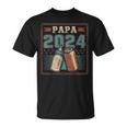 Papa 2024 初めてのパパ 父の日 新しい父親の父性 Tシャツ