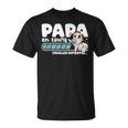 Papa En Cours Idée Annonce Grossesse Futur Papa T-Shirt