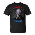 Party Pooper 面白い独立無党派投票者 7月4日 Tシャツ