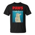 Paws Bunny 面白いパロディ ウサギ好きのギフト Tシャツ