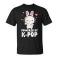 Powered By Kpop Rabbit韓国ポップマーチ K-Popグッズ Tシャツ