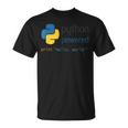 Pythonプログラマーティーコンピューター開発者 Tシャツ