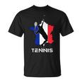 Racketports Coach フランス国旗 チーム フランス テニス Tシャツ