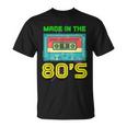 Retro Caja Made In The 80'S Generación Años 80 Camiseta unisex