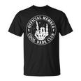 Retro Dad Birthday Fathers Day Cool Dads Club T-Shirt