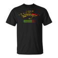 Retrou Meterintage Hi-Fi Audiotereo Musicound Tシャツ