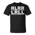 Rlrr Lrll ドラマー パラディドル ミュージシャン Rlrlrll Tシャツ