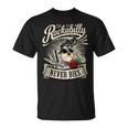 Rock N Roll Never Dies 愛犬家シュナウザー Tシャツ