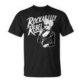 Rockabilly Rebel Blonde Pinup With Attitude Graphic Tシャツ